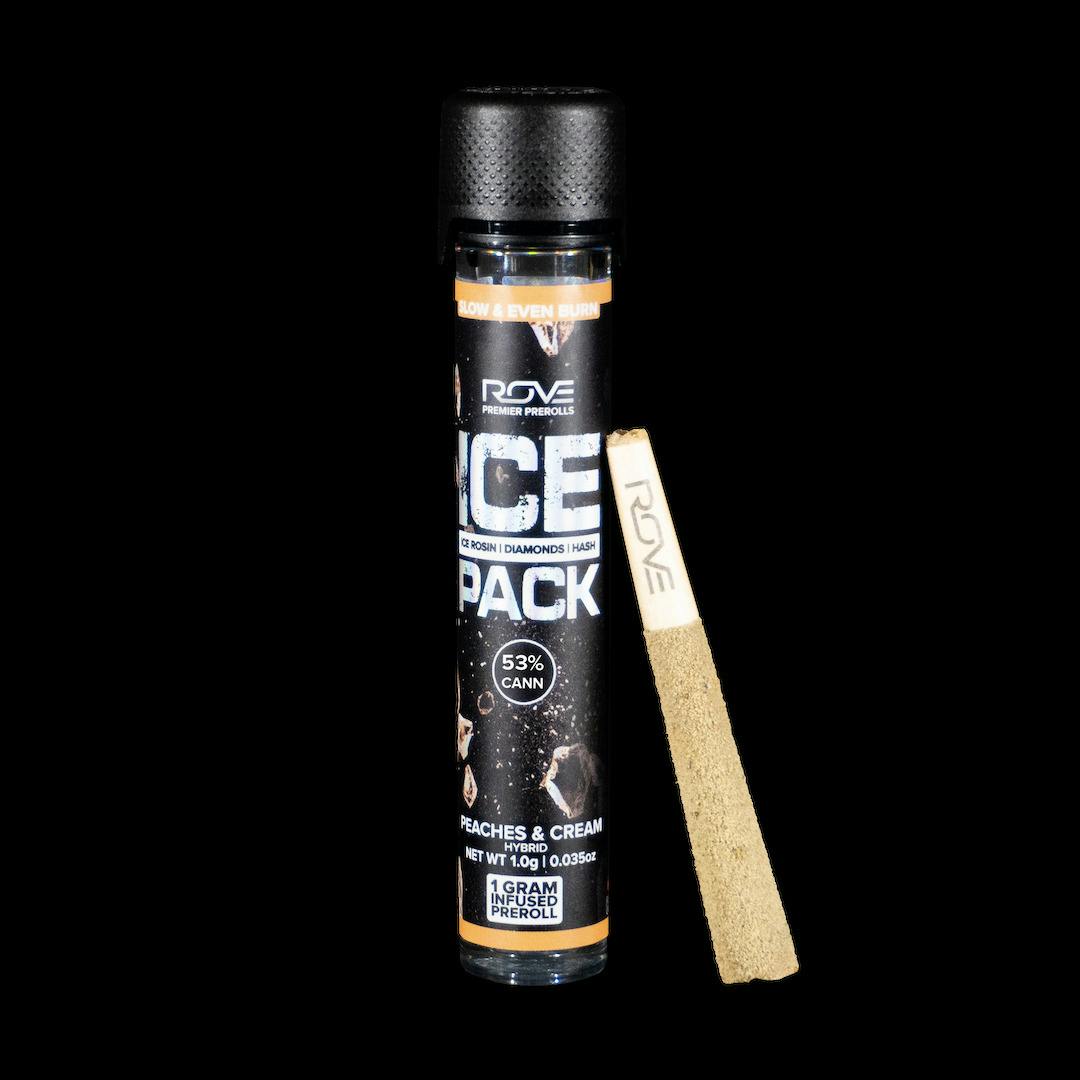 ROVE Peaches & Cream (H) Ice Packs Infused Pre-Roll