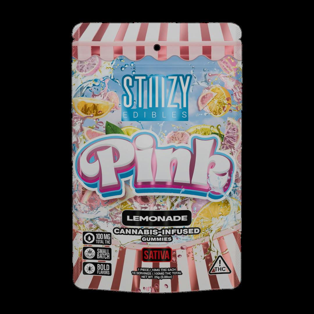 STIIIZY Pink Lemonade (S) Gummies 10mg 10pk