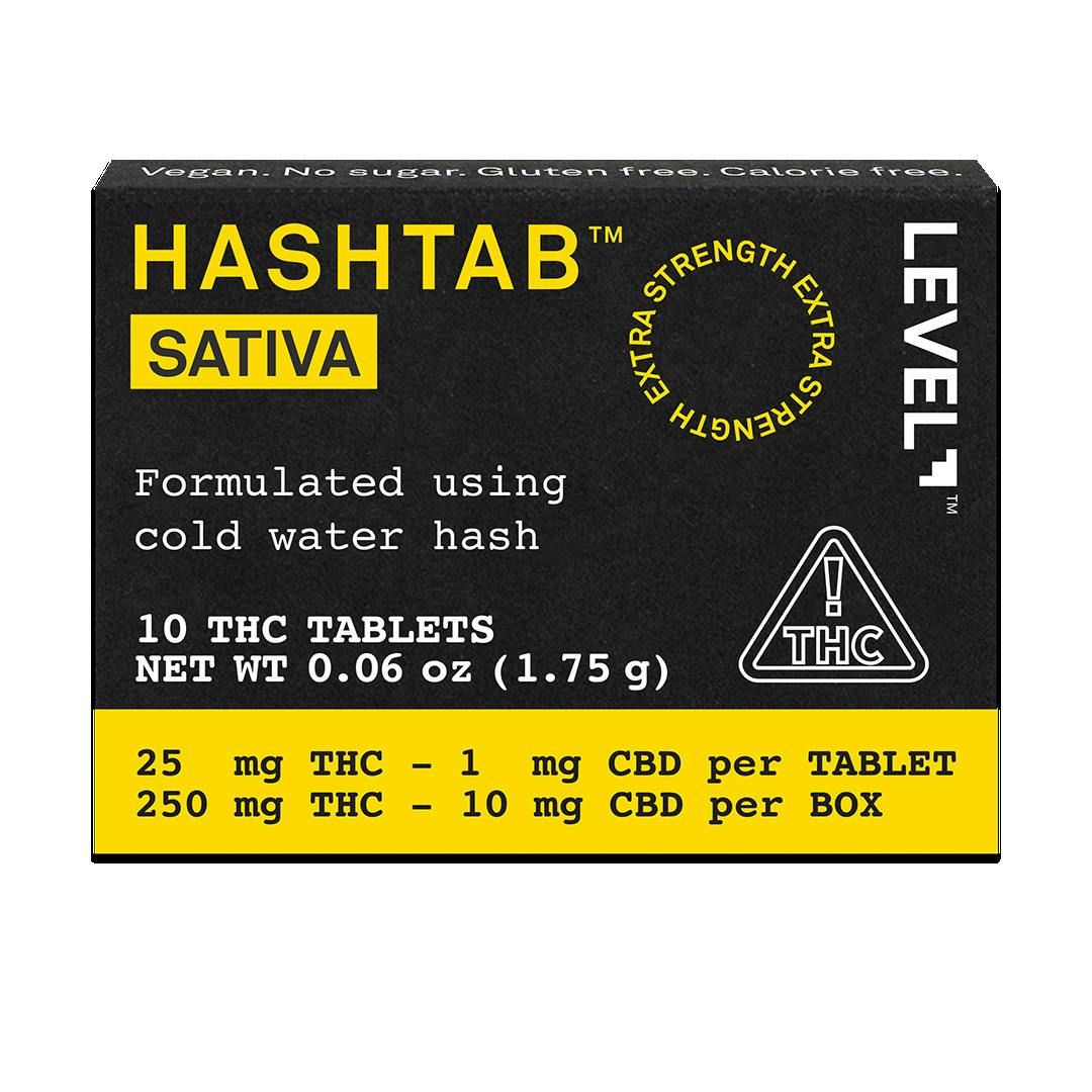 LEVEL HashTab Sativa Tablets 25mg 10pk