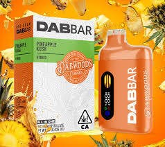 Dab Bar Pineapple Kush (H) Disposable Vape