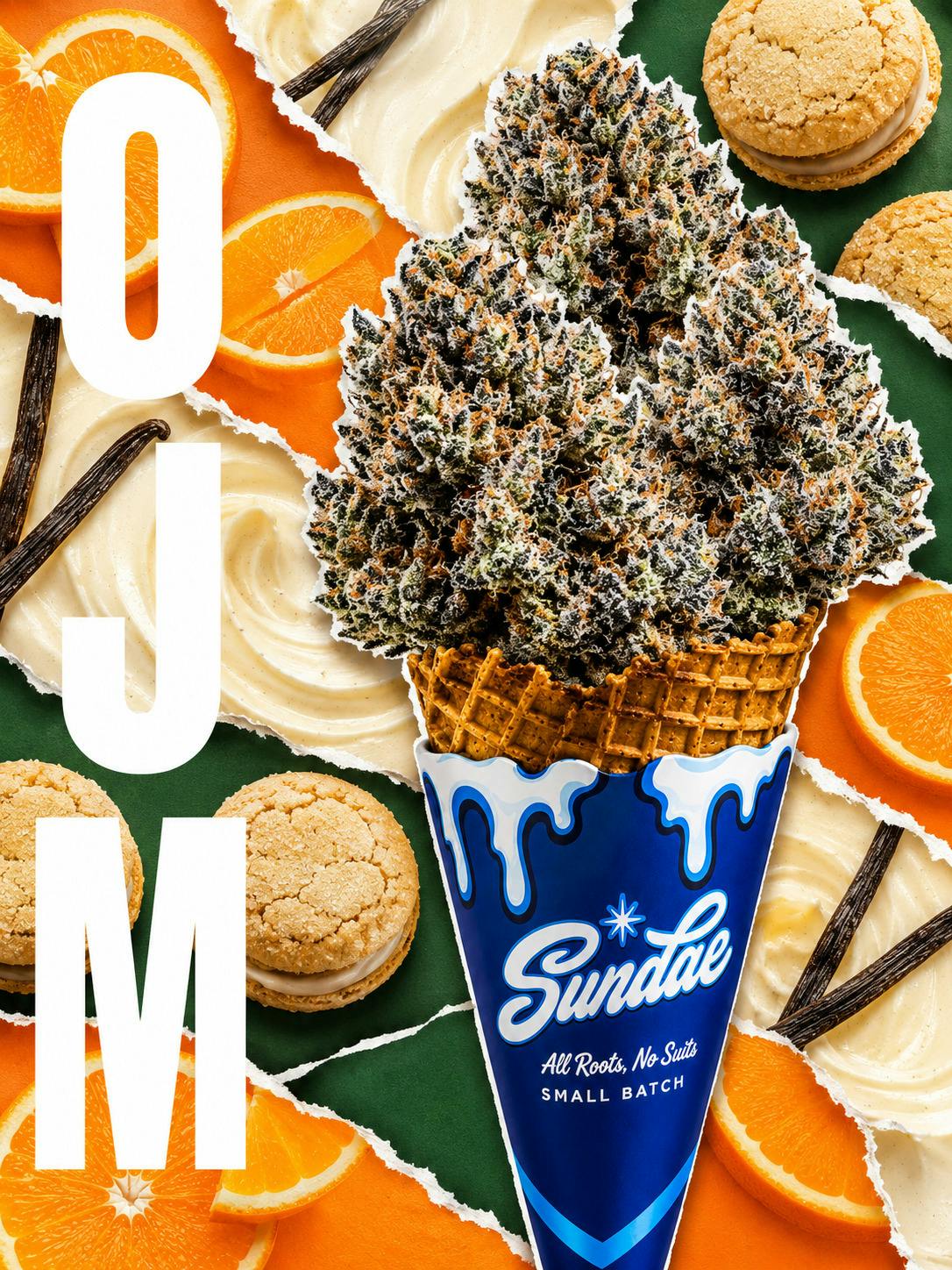 Sundae Co. Orange Juice Mac (H) Flower