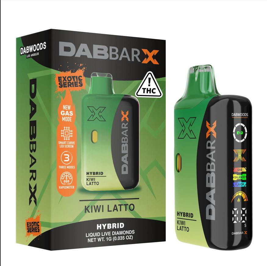 Dab Bar X Kiwi Latto (H) Liquid Diamond Disposable Vape