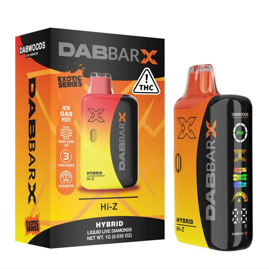 Dab Bar X Hi-Z (H) Liquid Diamond Disposable Vape