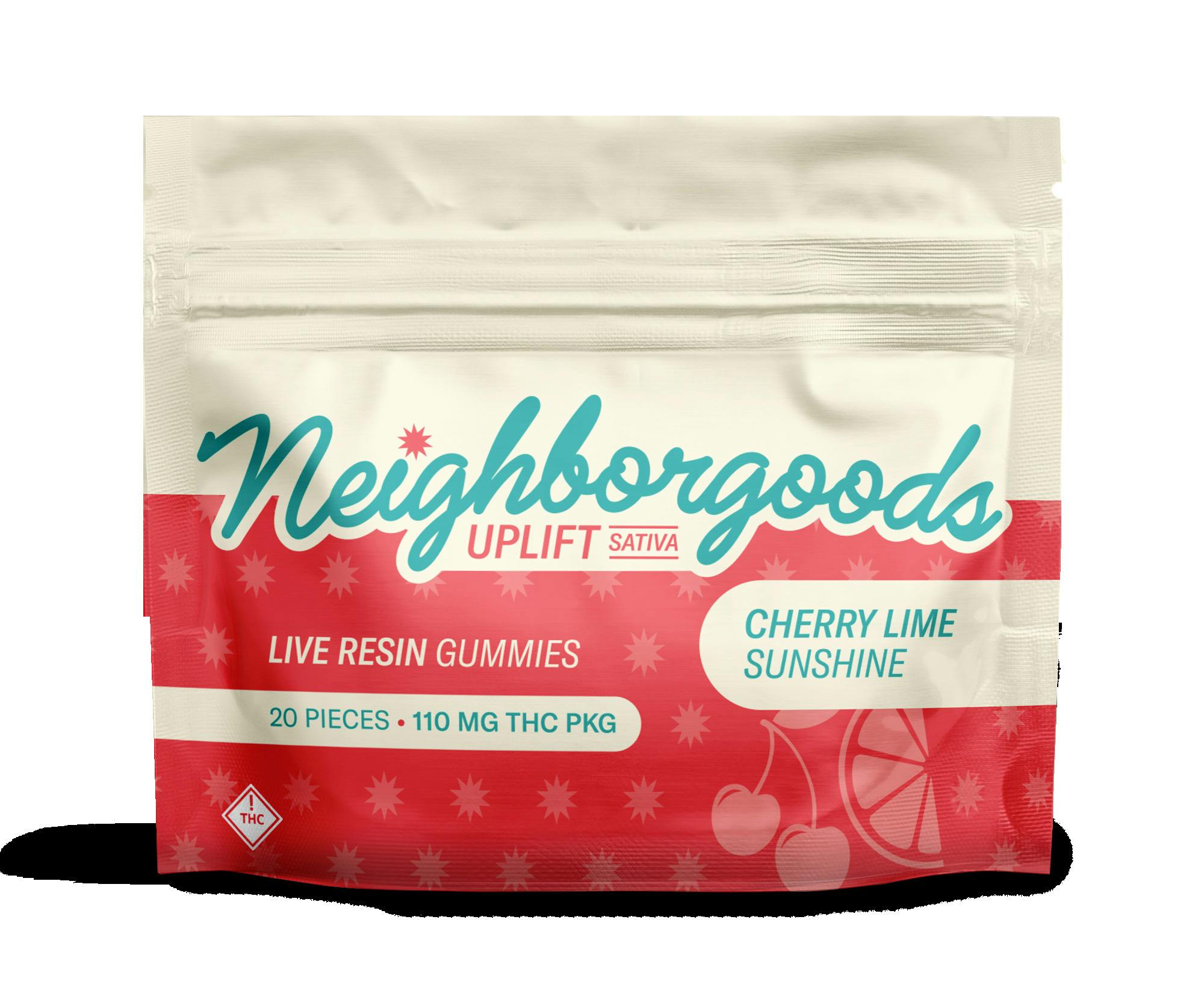 Cherry Lime Sunshine | Live Resin Gummies [92.35mg]