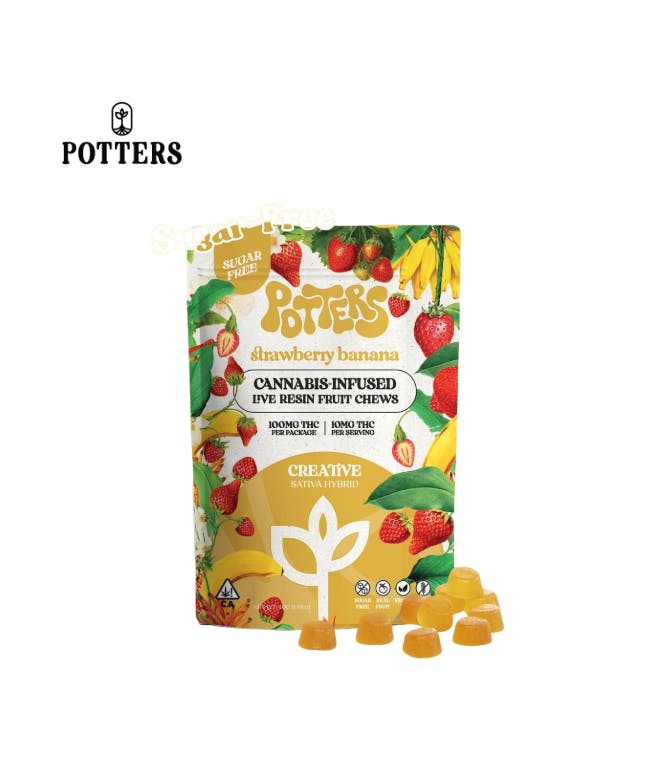 Strawberry — Banana Free Fruit Chews