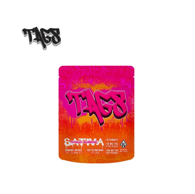 MANGO SUNRISE — MANGO SUNRISE 100MG 10 PACK GUMMIES