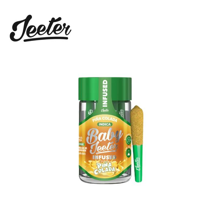 MILE HIGH JET FUEL GELATO 2.5G BABY JEETER INFUSED 5 PACK PREROLLS