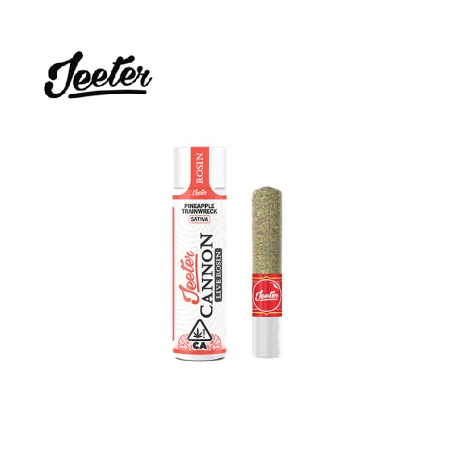 Pineapple Trainwreck 1.3G ROSIN INFUSED CANNON PREROLL