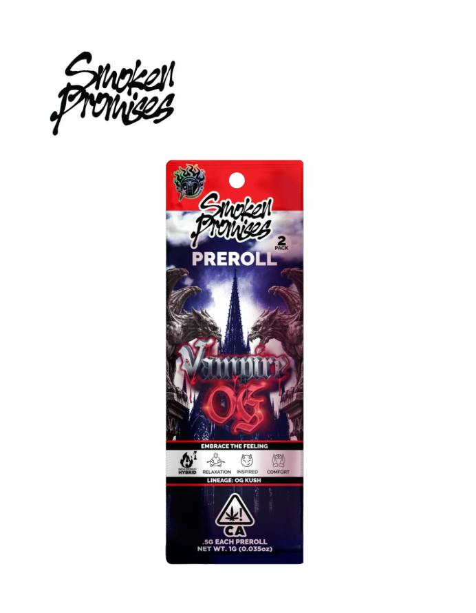 VAMPIRE OG 1G 2 PACK PREROLLS
