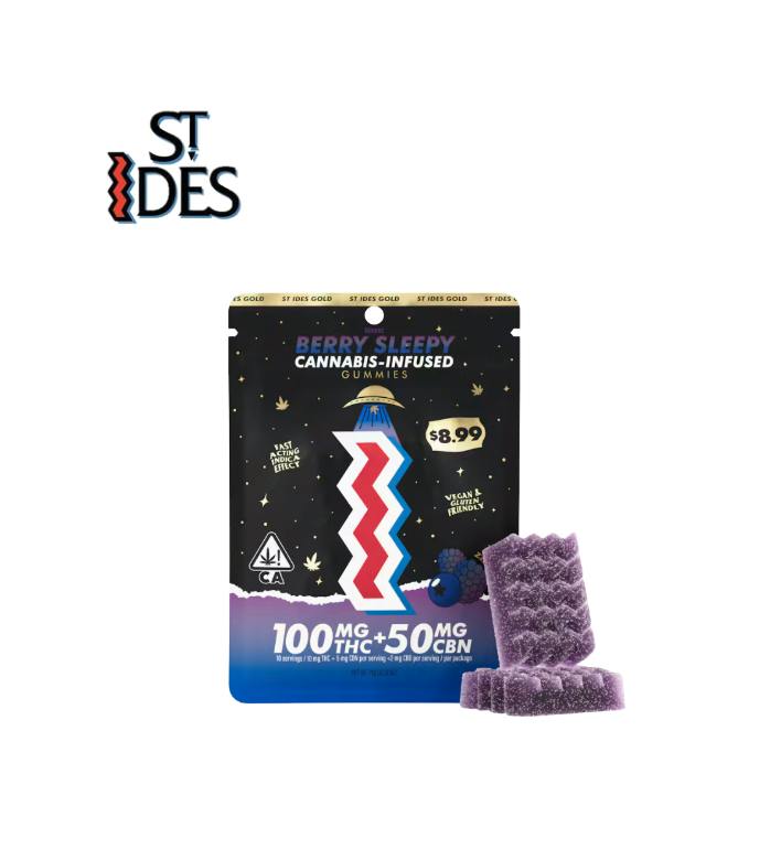 BERRY SLEEPY 2:1 THC:CBN 100MG 2 PACK GUMMY