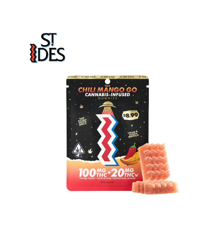 CHILI MANGO GO 5:1 THC:THCV 100MG 2 PACK GUMMY