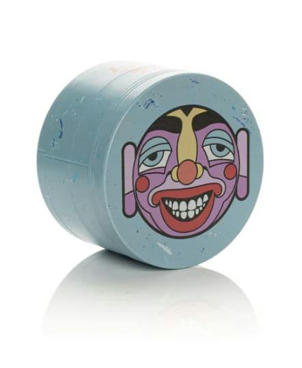 Cheech & Chong 63mm Happy Herbs 4pc Metal Grinder