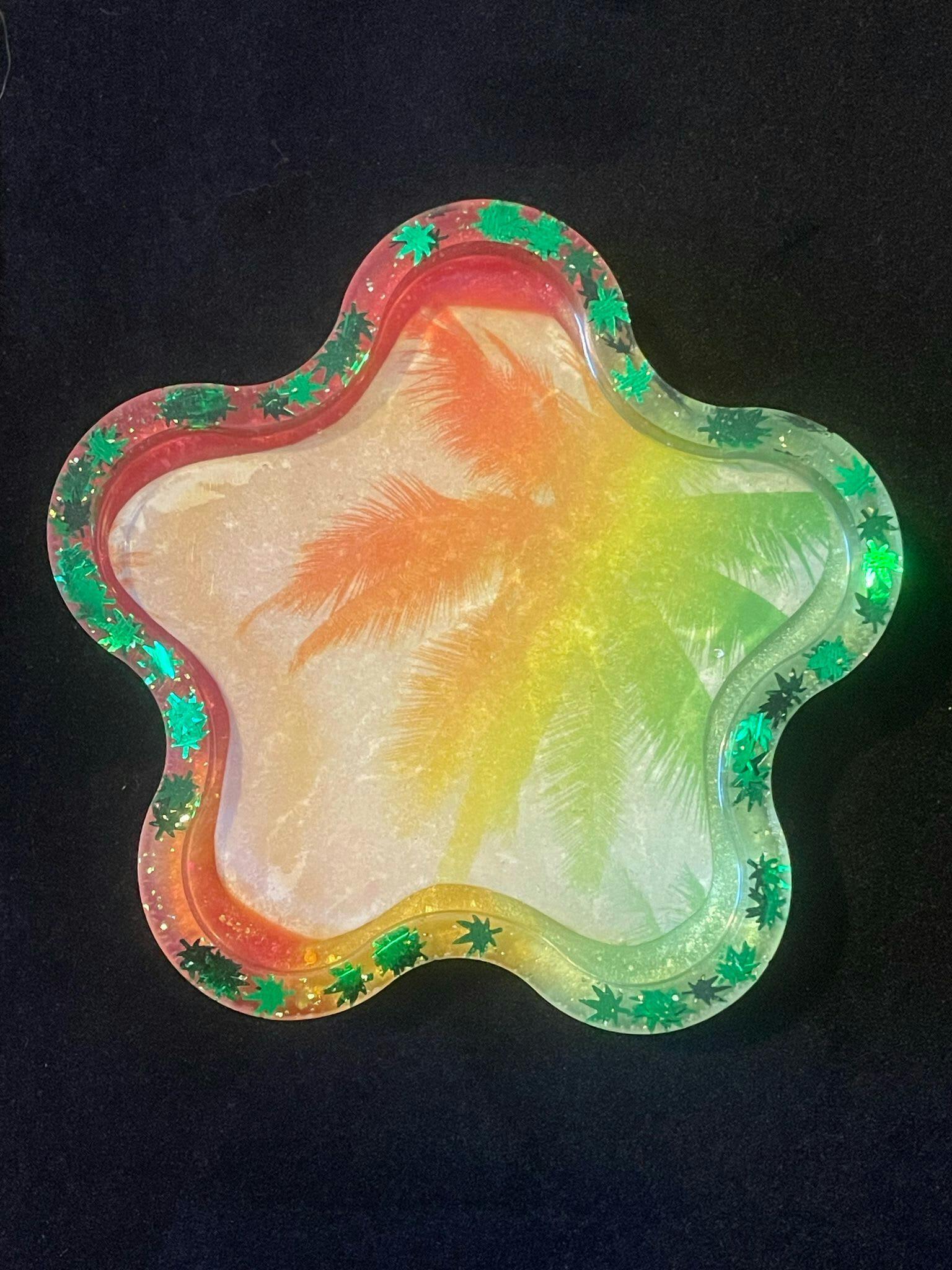ASH'S ART: ASH TRAYS (TROPICAL)