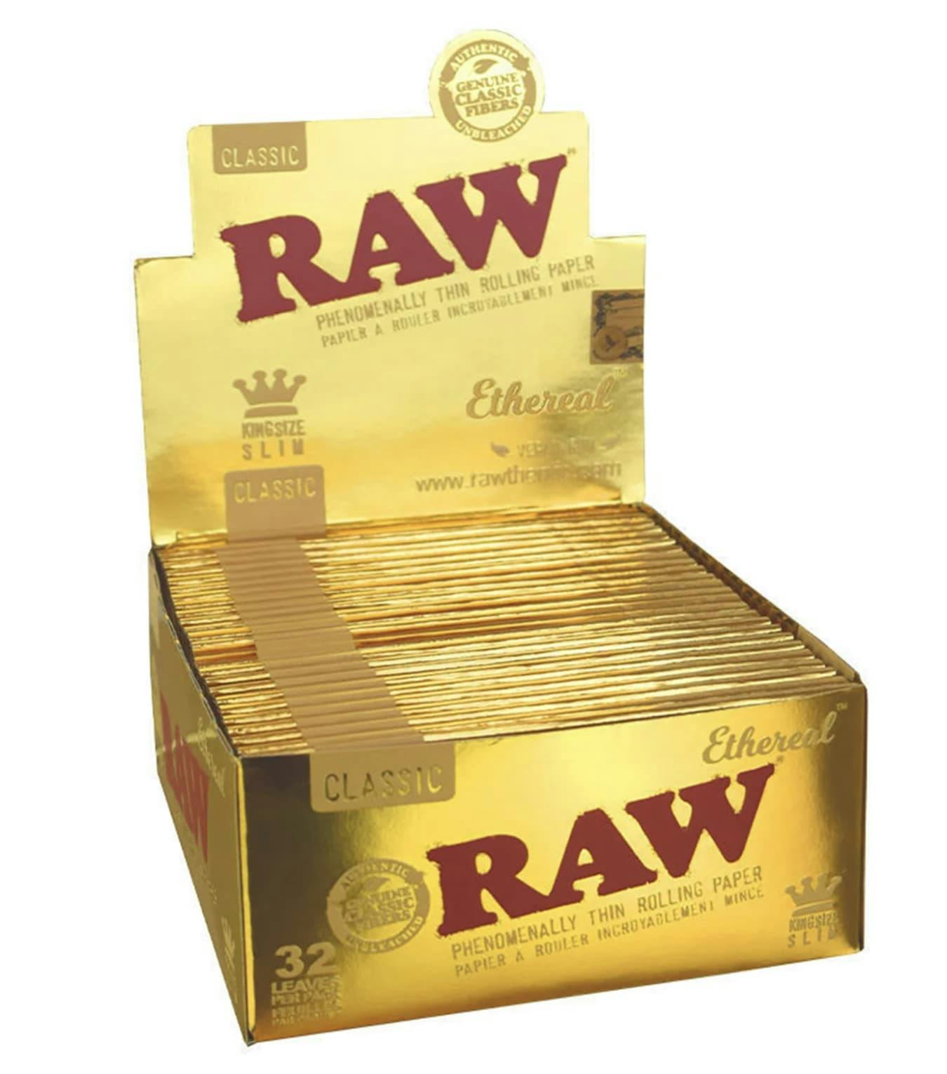 Classic Ethereal Phenomenally Thin Rolling Papers King Size Slim