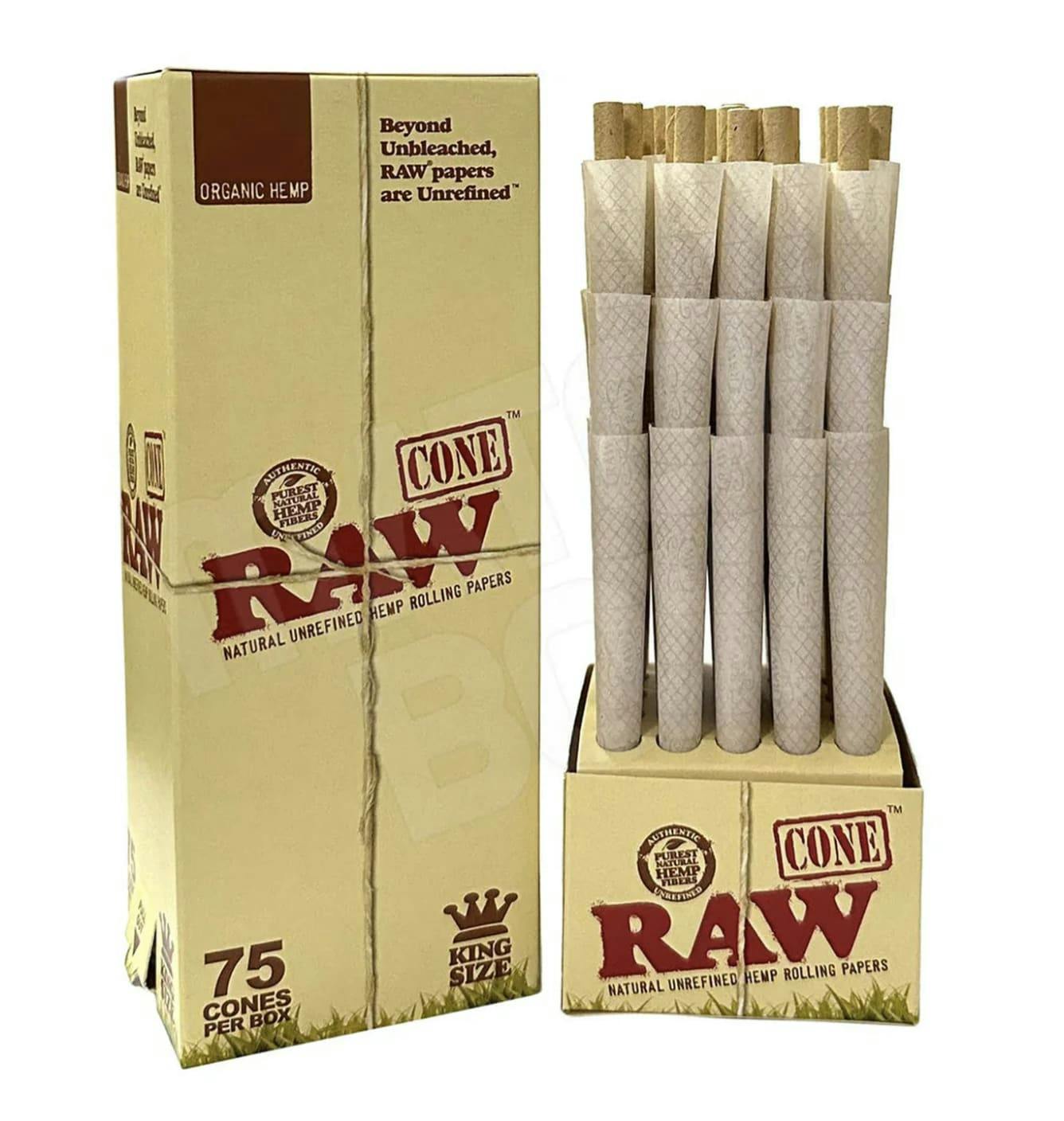 King Size Organic Pre-Rolled Cones