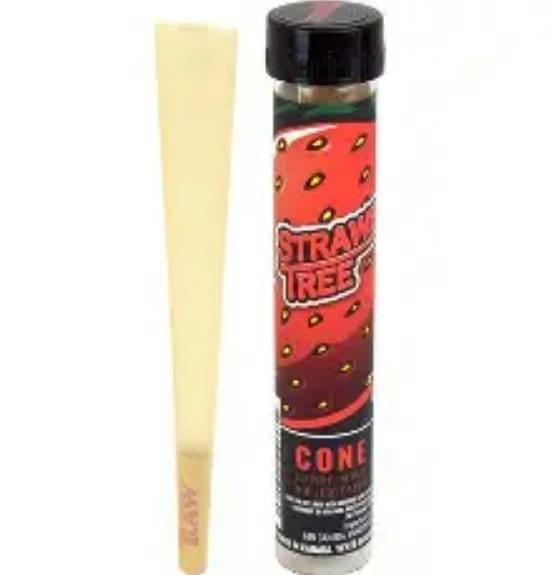 Raw Orchard Strawberry Terp Cone