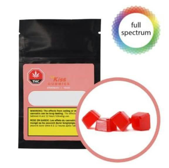 THC Kiss Strawberry Seduction Gummies - 2x5mgTHC