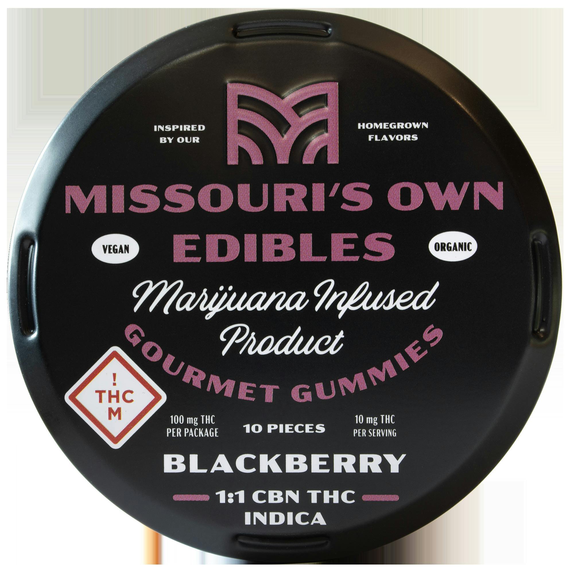 Gummies | 1:1 THC:CBN Blackberry 10 pack