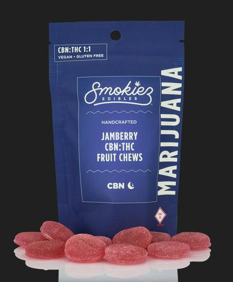 Gummies | Smokiez Sweet Jamberry 100mg (10pk)