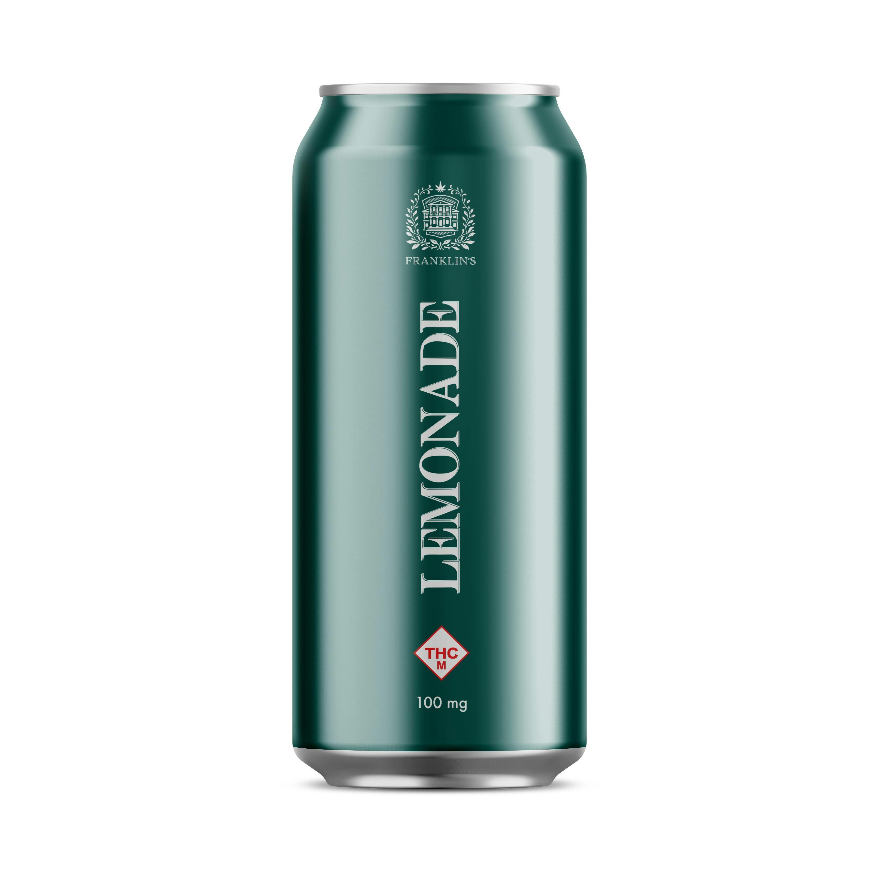 100mg Drink | Franklin's Black Cherry Lemonade - 16 oz
