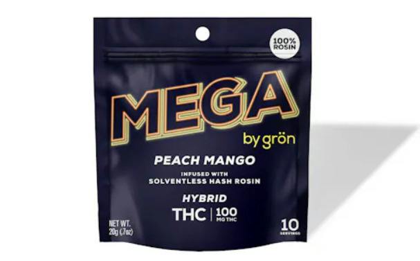 Gummy | Gron Rosin Infused Peach Mango