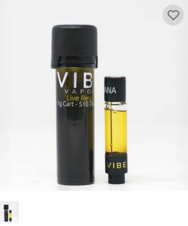 Live Resin Cartridge 1g | Vibe The Fun Guy