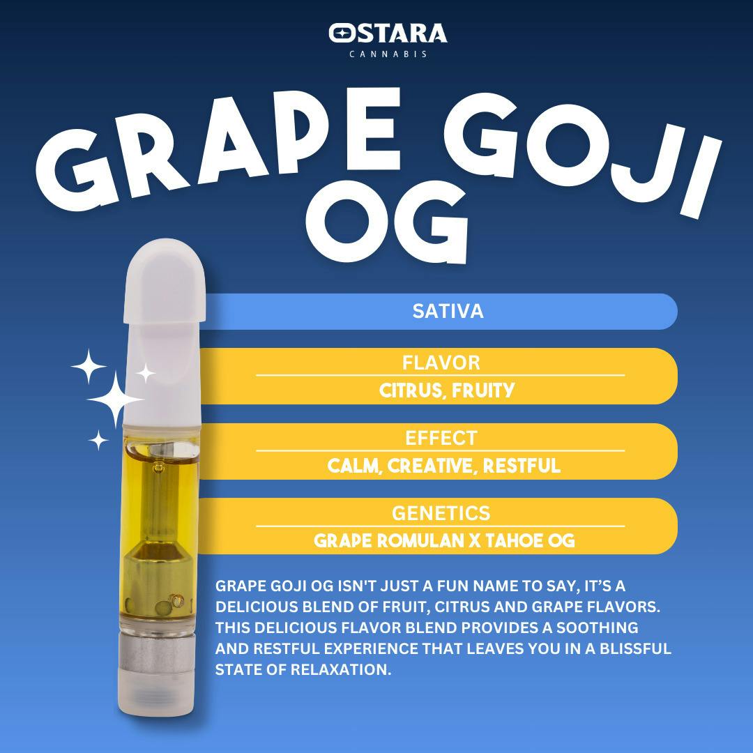 Cartridge 1g | Ostara Grape Goji