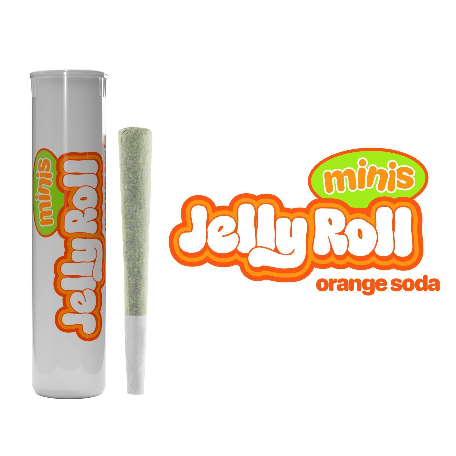 Infused Pre-Roll 0.6g | Jelly Roll Minis Orange Soda
