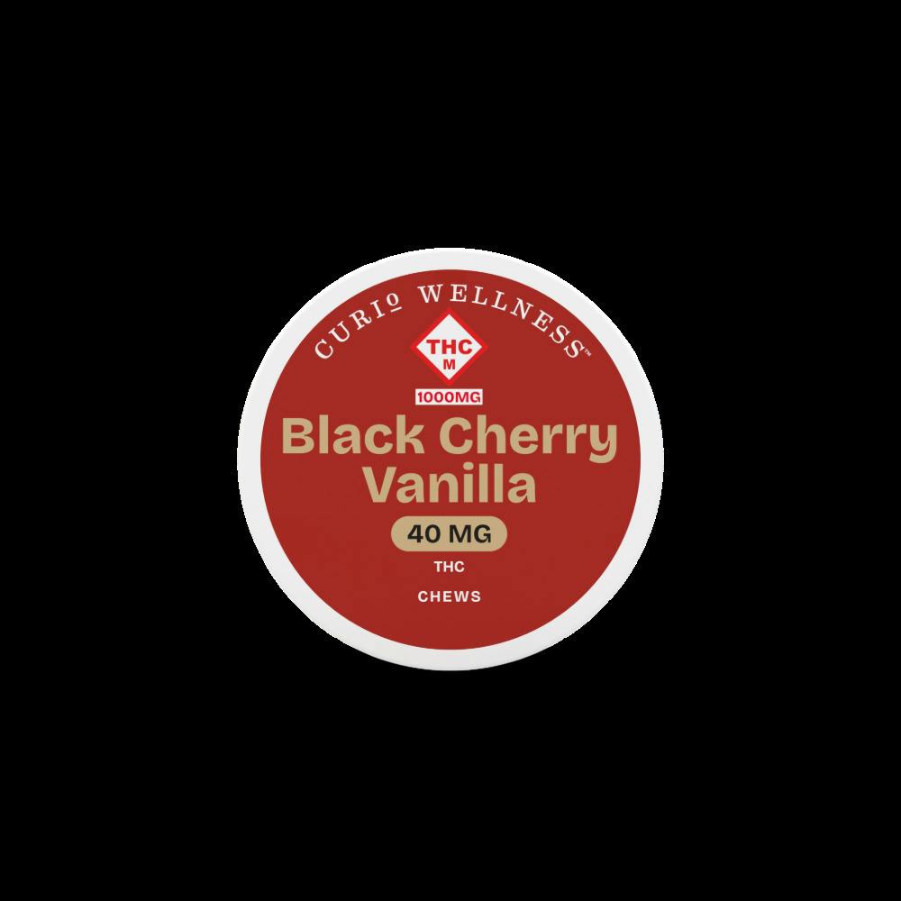 Gummies | Curio Wellness Black Cherry Vanilla 10mg ea.