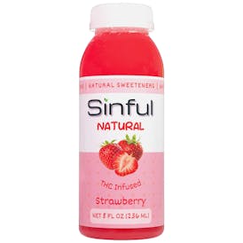 Sinful Natural Strawberry - 8oz
