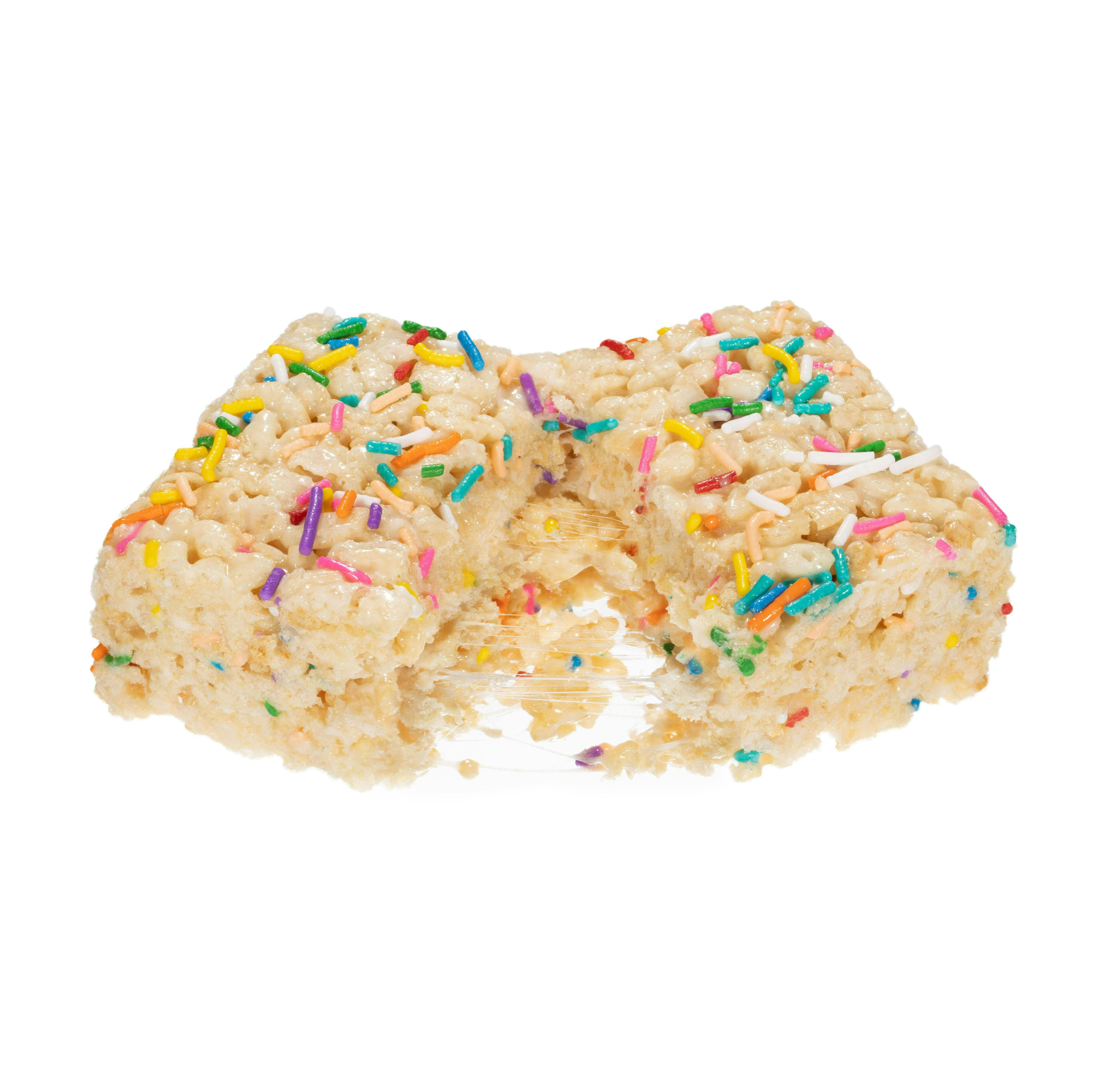 BIRTHDAY CAKE: Crispy Marshmallow Treat