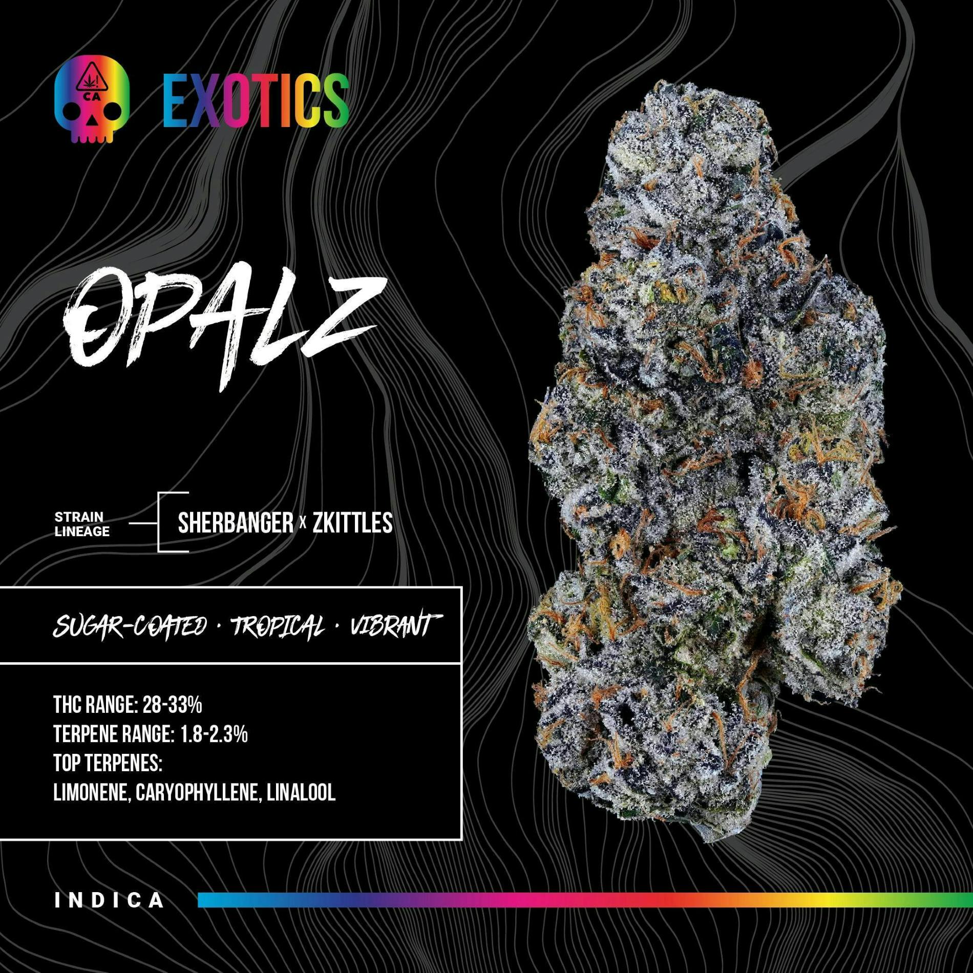 BOSKY | Opalz | Big Buds | Exotics 3.5g by Bosky Genetics