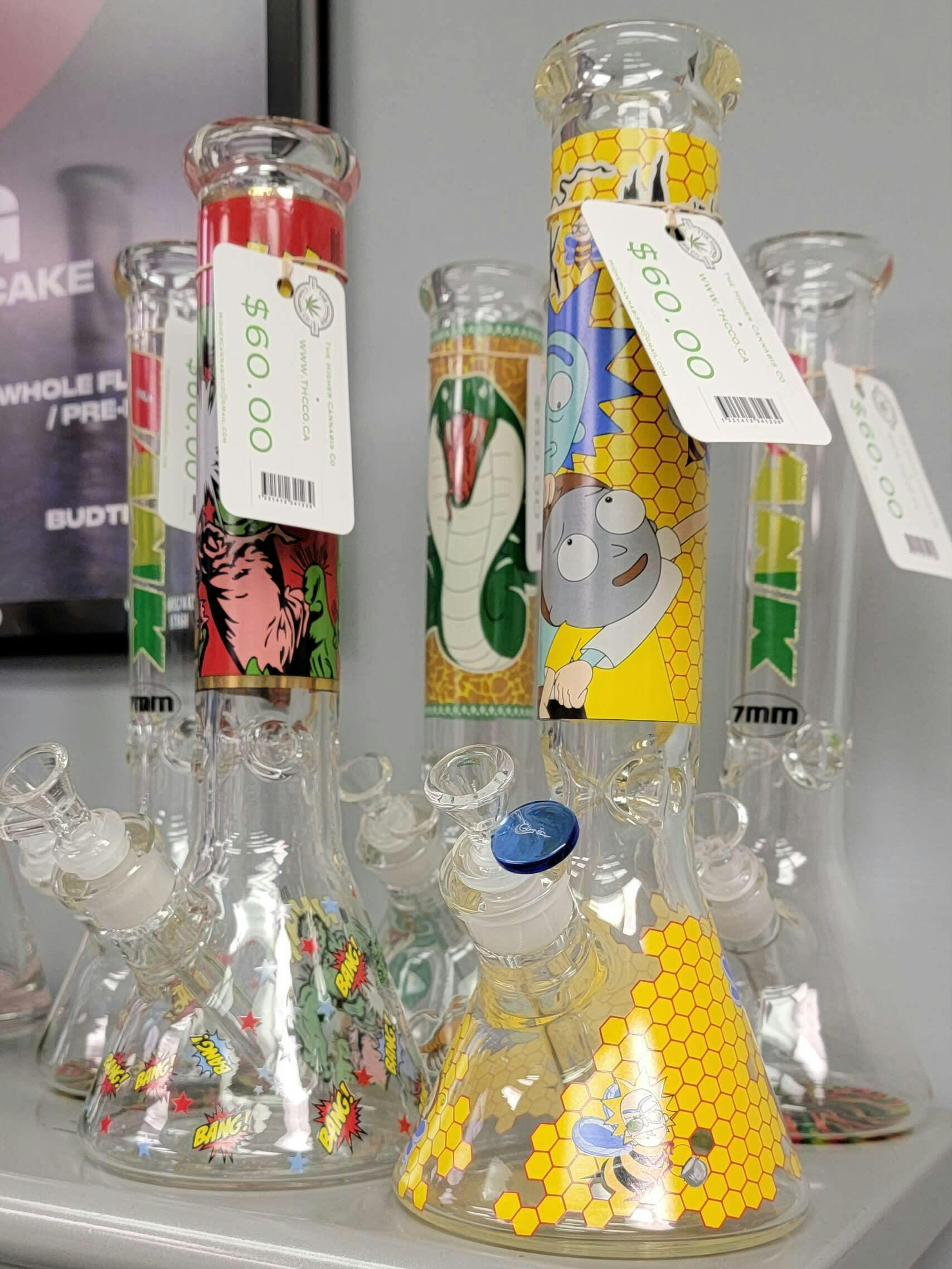 Assorted Bongs - $60