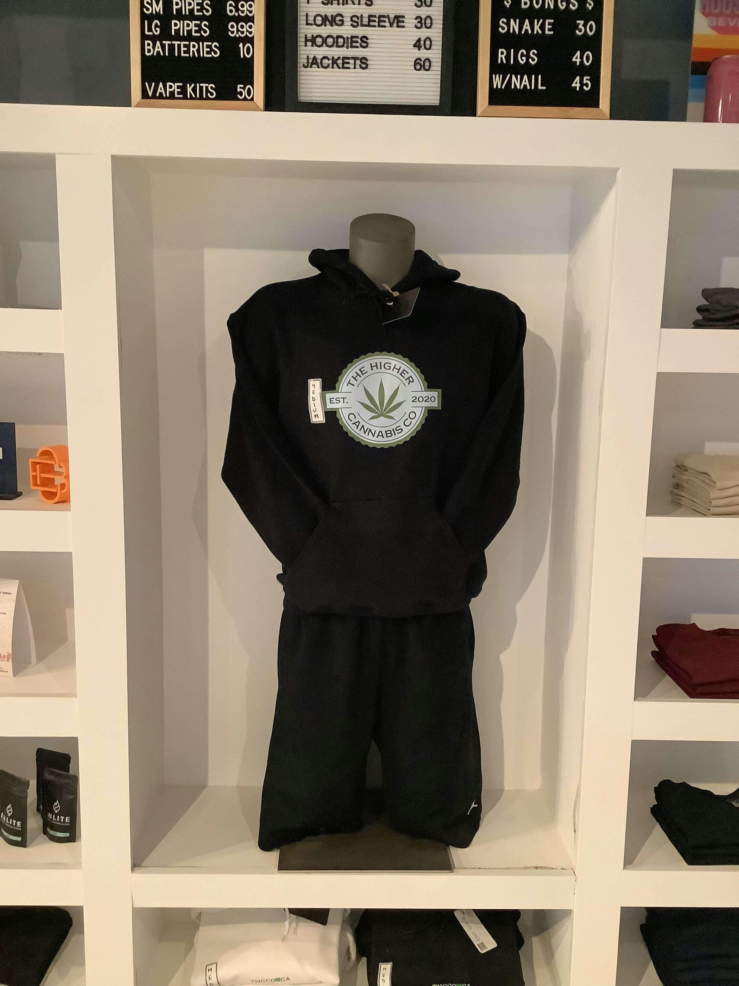Black Logo Sweater S
