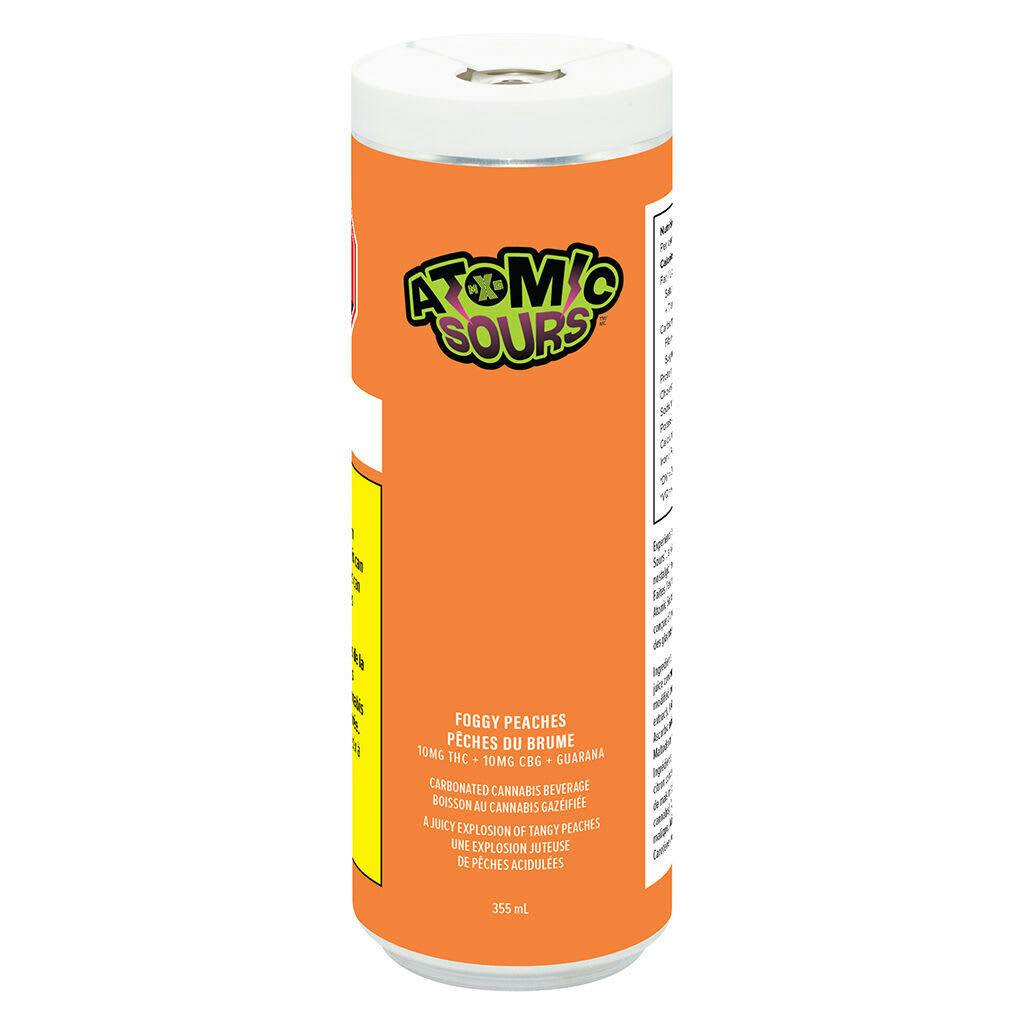 XMG Atomic Sours- FOGgy Peaches 355ml Beverages