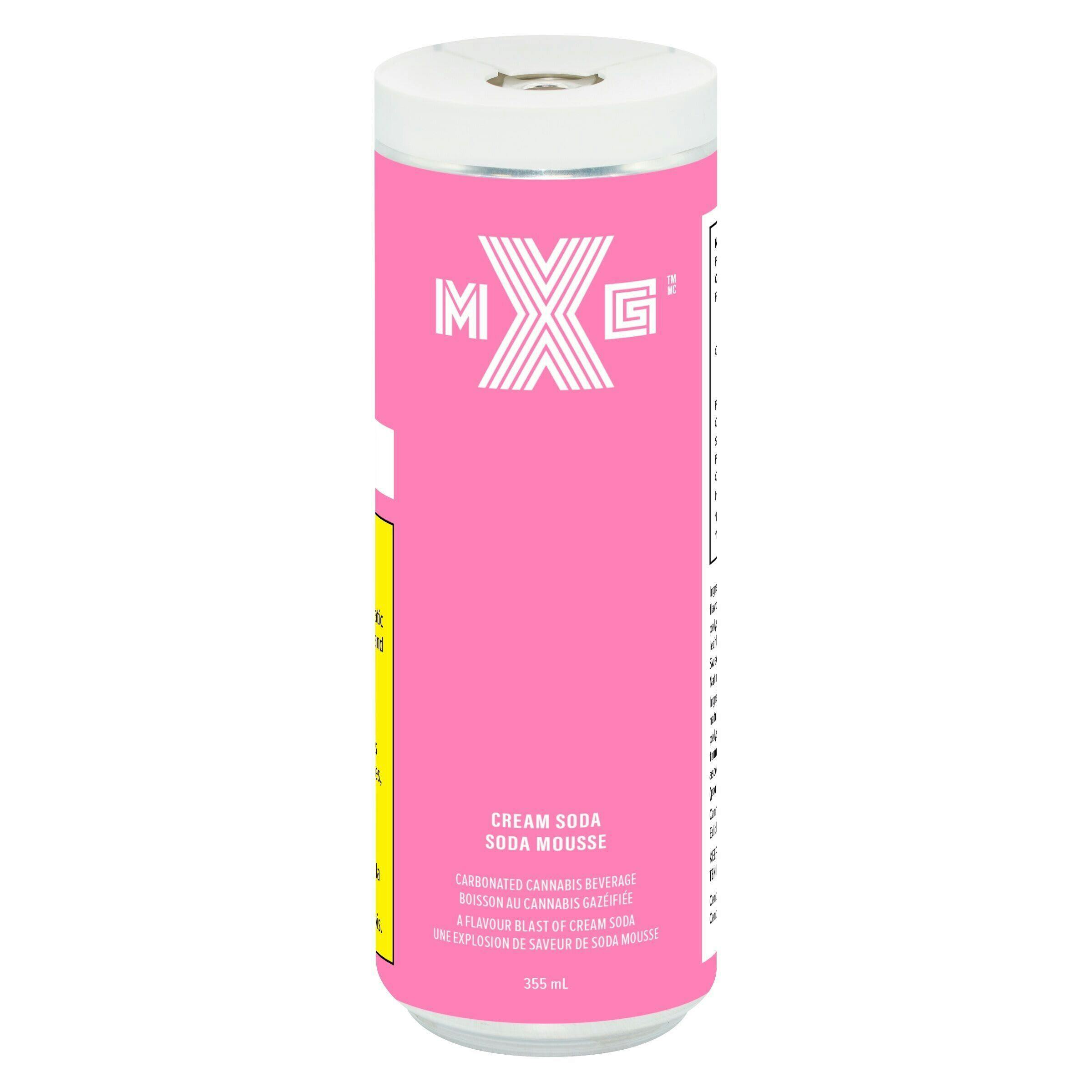 XMG - Cream Soda 4x355ml Beverages
