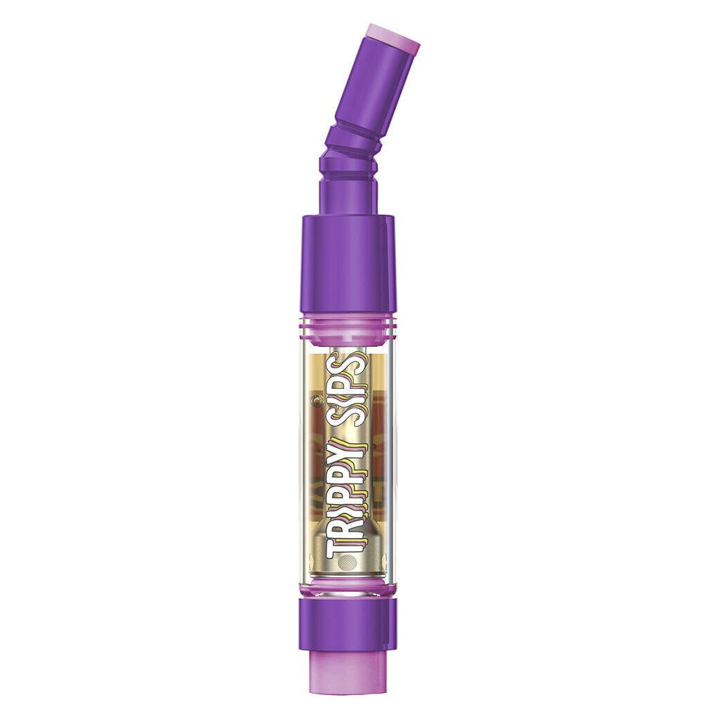 Trippy Sips - Space Berry Splash Liquid Diamonds 97+ Indica - Vape 510 Cartridge 0.95g