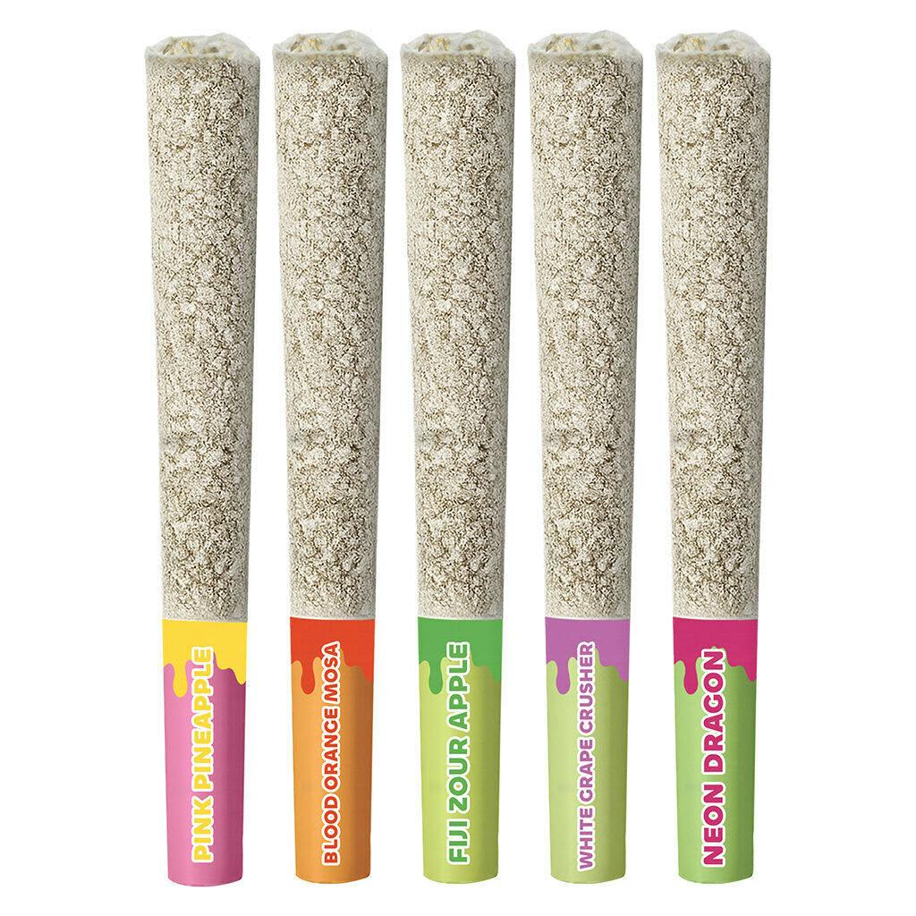 Sticky Greens - King of Diamonds Variety - Diamond Coated Infused Pre-Roll 5x0.5g