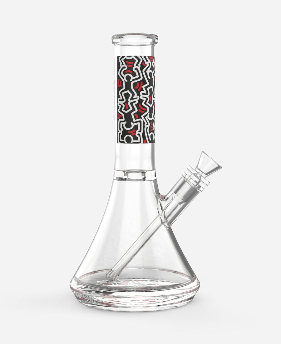 K.Haring - Water Pipe Black, Red & White