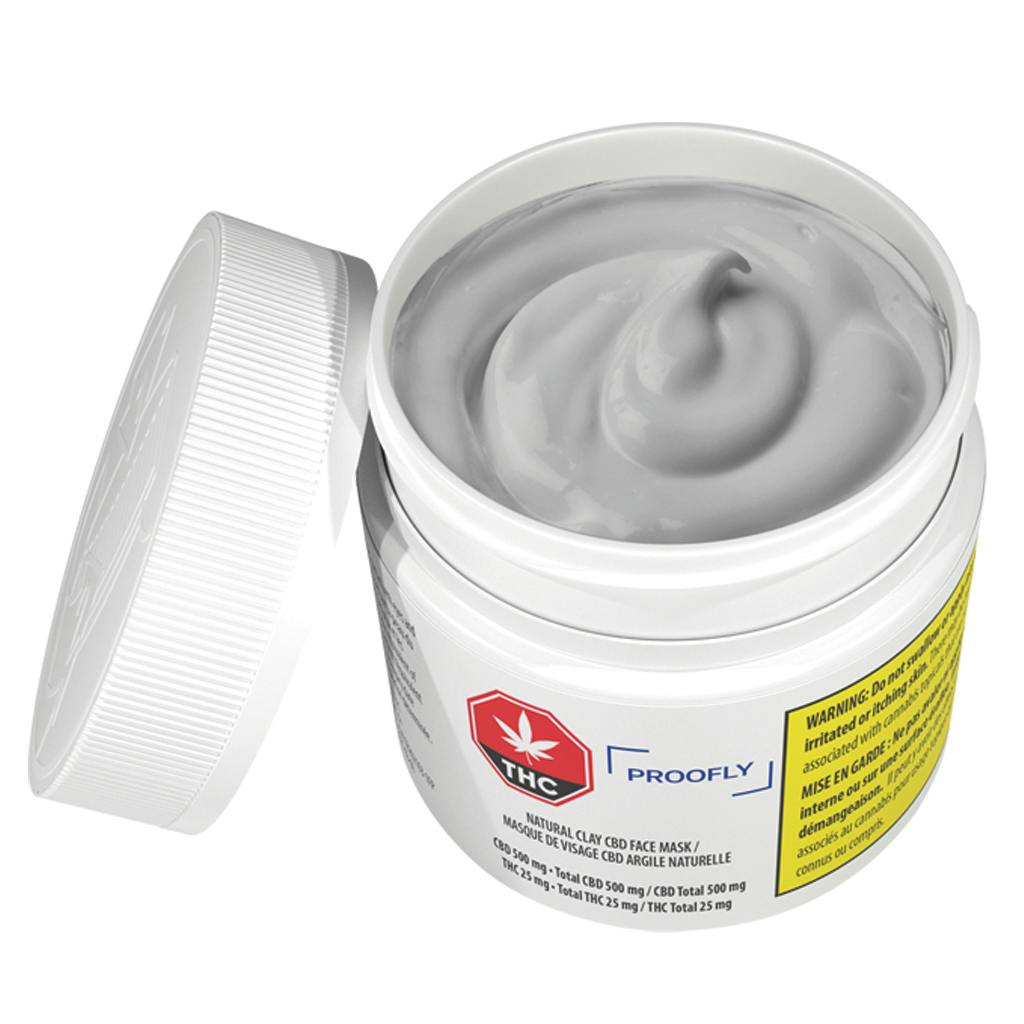 Proofly - Natural Clay CBD Face Mask - Sativa