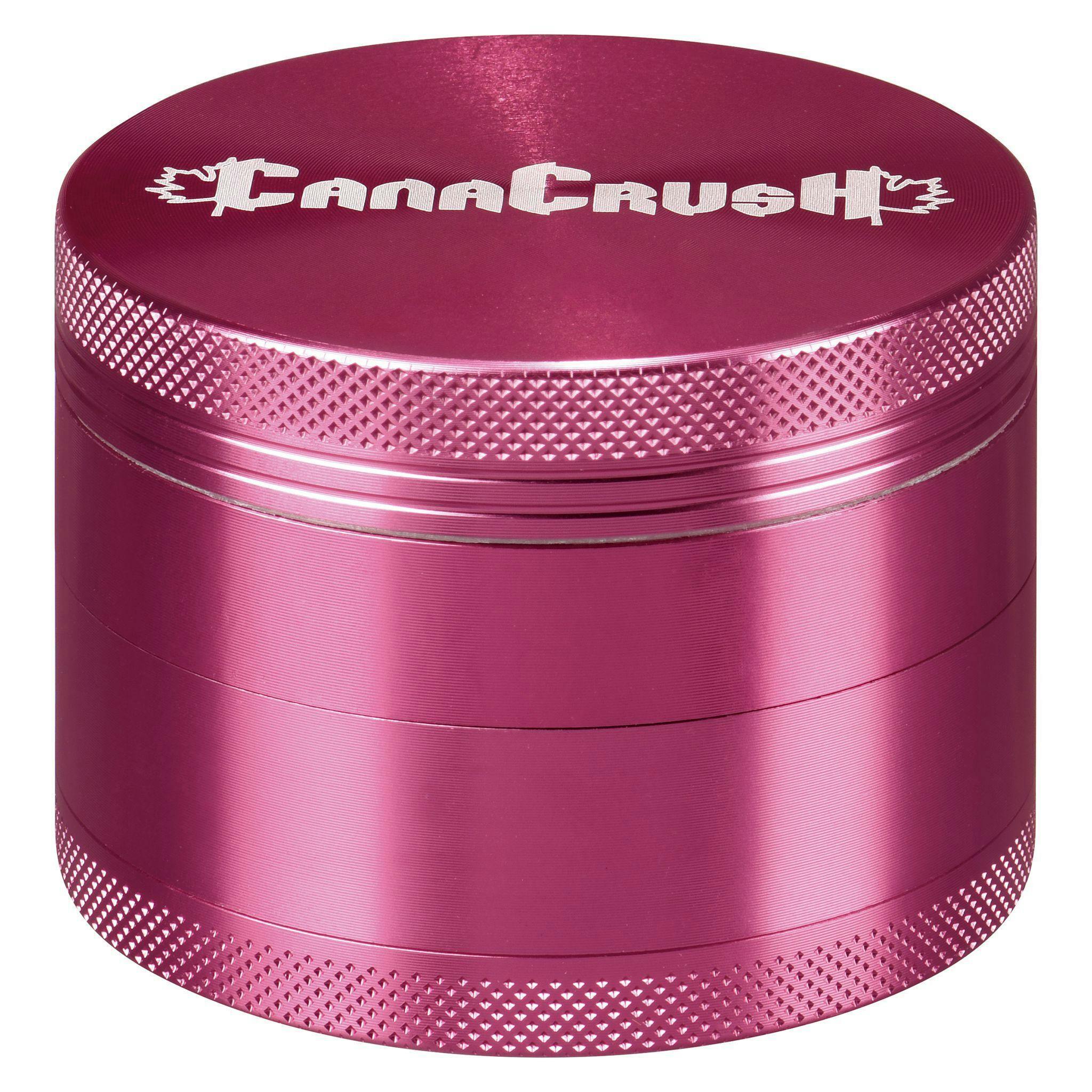 CannaCrush - 4-Piece 2.5" Grinder - Pink