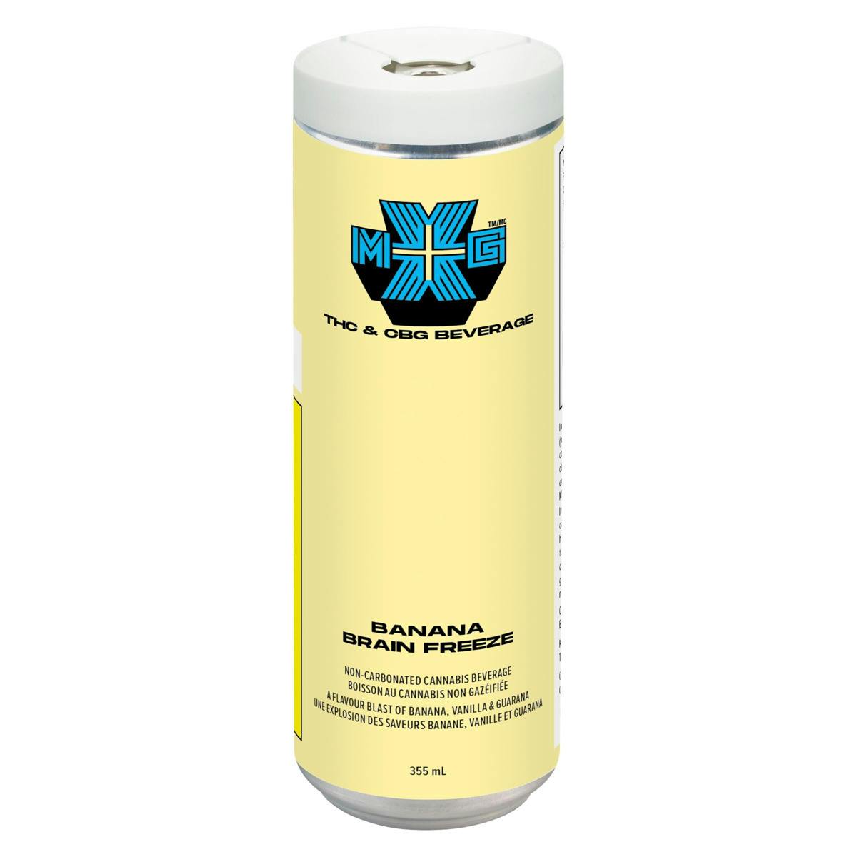 XMG+ - Banana Brain Freeze - Hybrid - 355mL