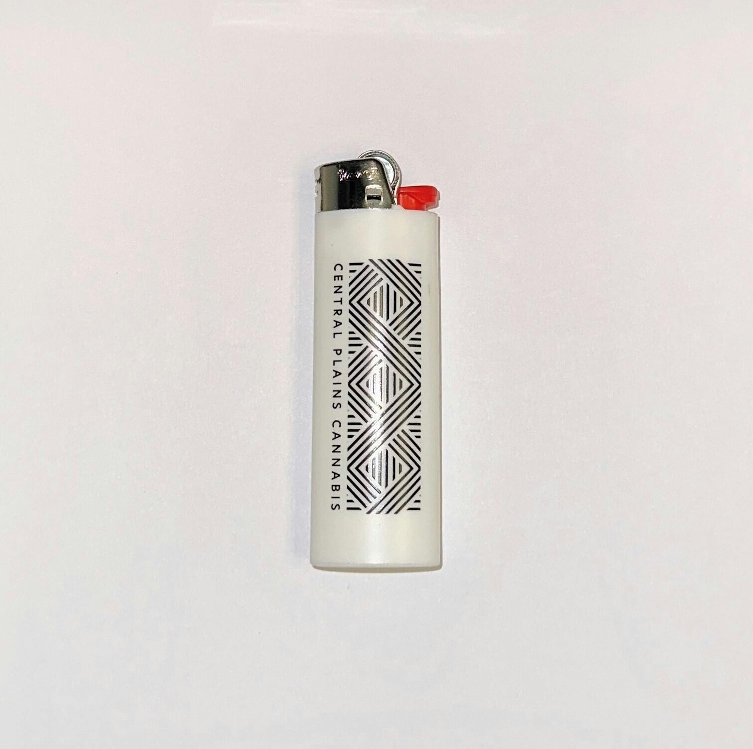 Central Plains Cannabis - Bic Lighter - White