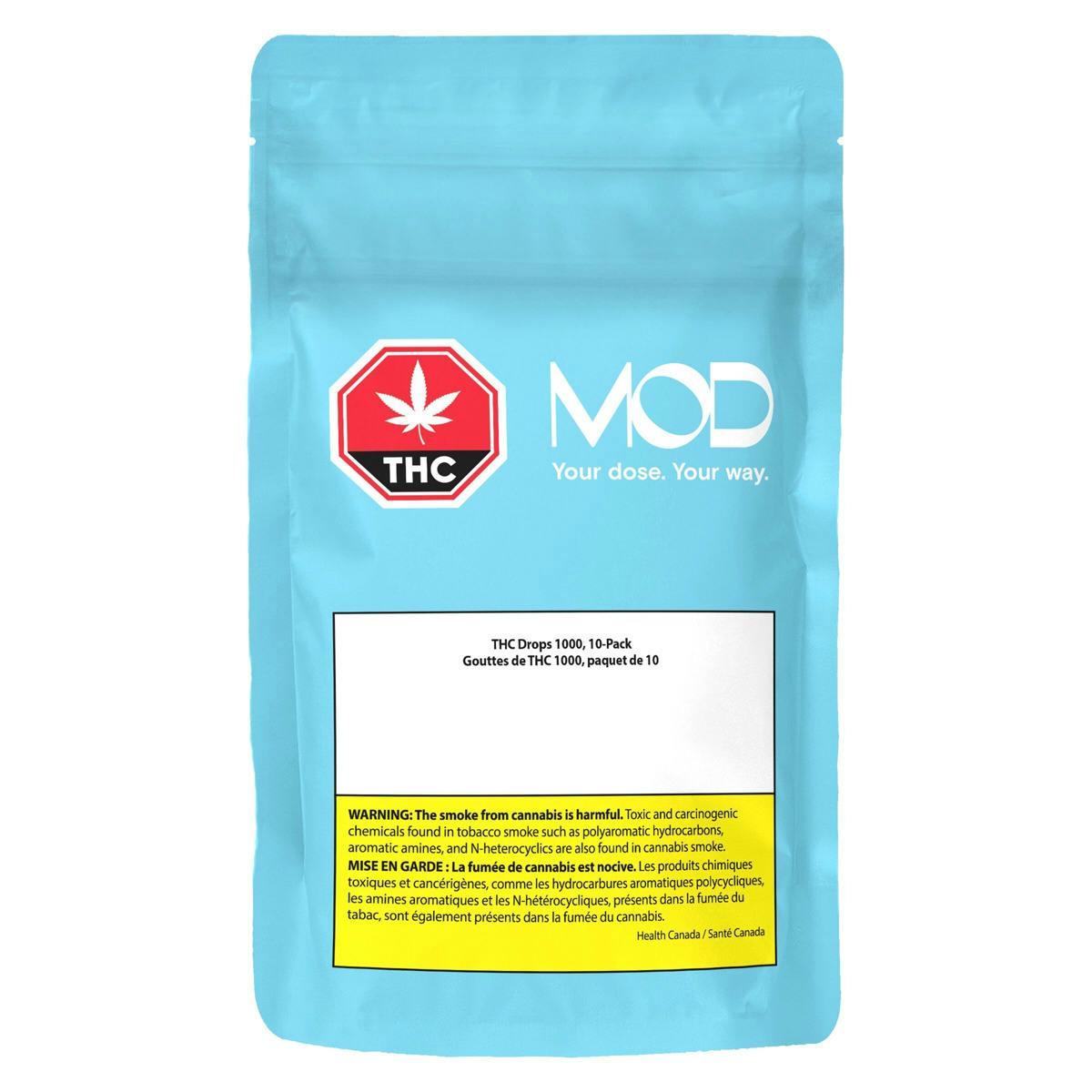 MOD - THC Drops 1000 - Hybrid - 30mL