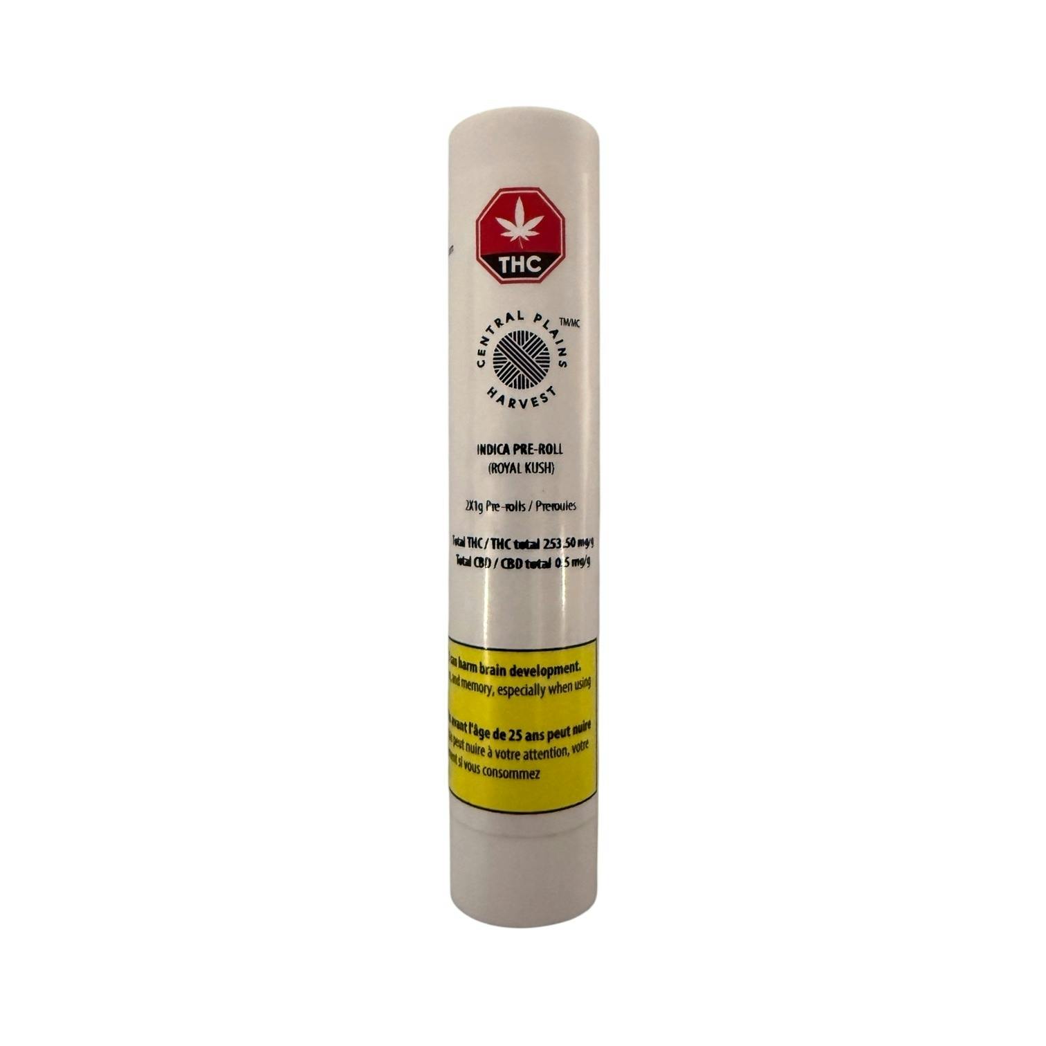 Central Plains Harvest - Indica Pre-Roll - 2x1G