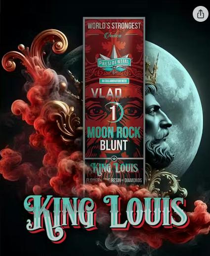 Presidential Moon Rock Blunt King Louis