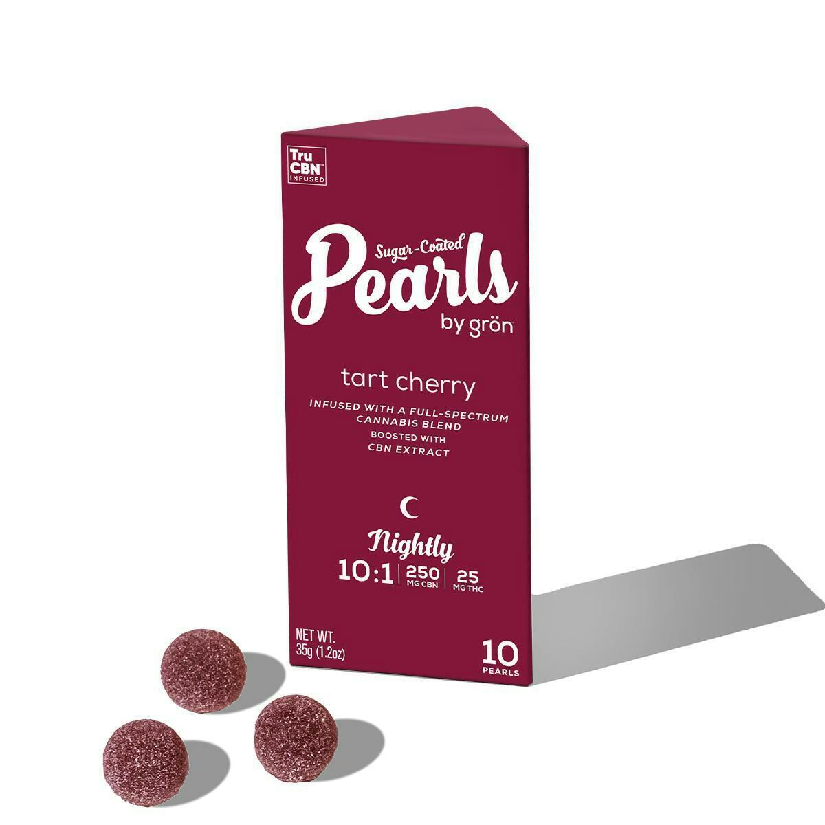 Pearls Tart Cherry CBN:THC 10:1 25MG