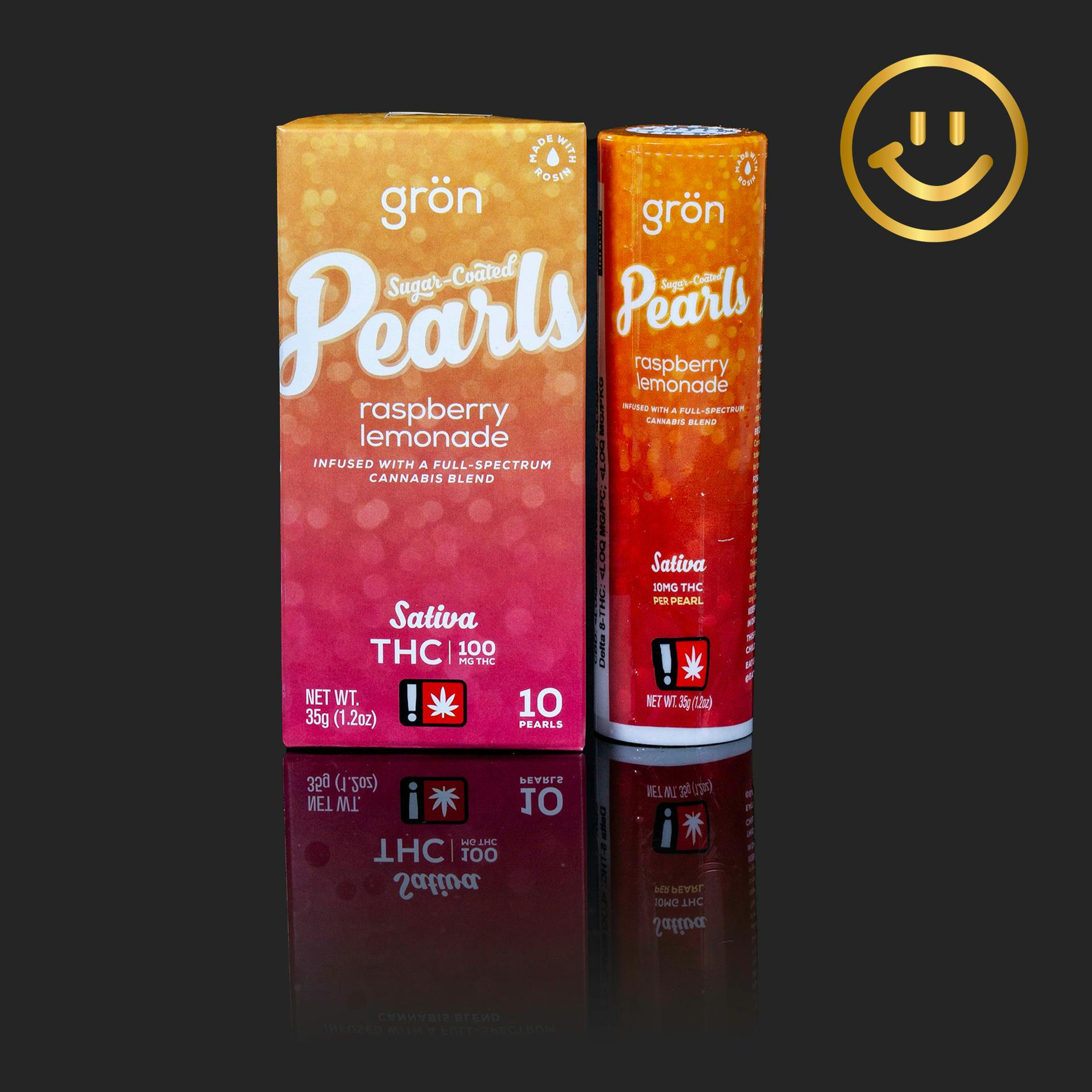 Pearls Raspberry Lemonade 100MG 10 Pack
