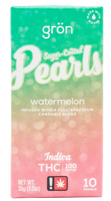 Pearls Watermelon 100MG 10 Pack Gummies