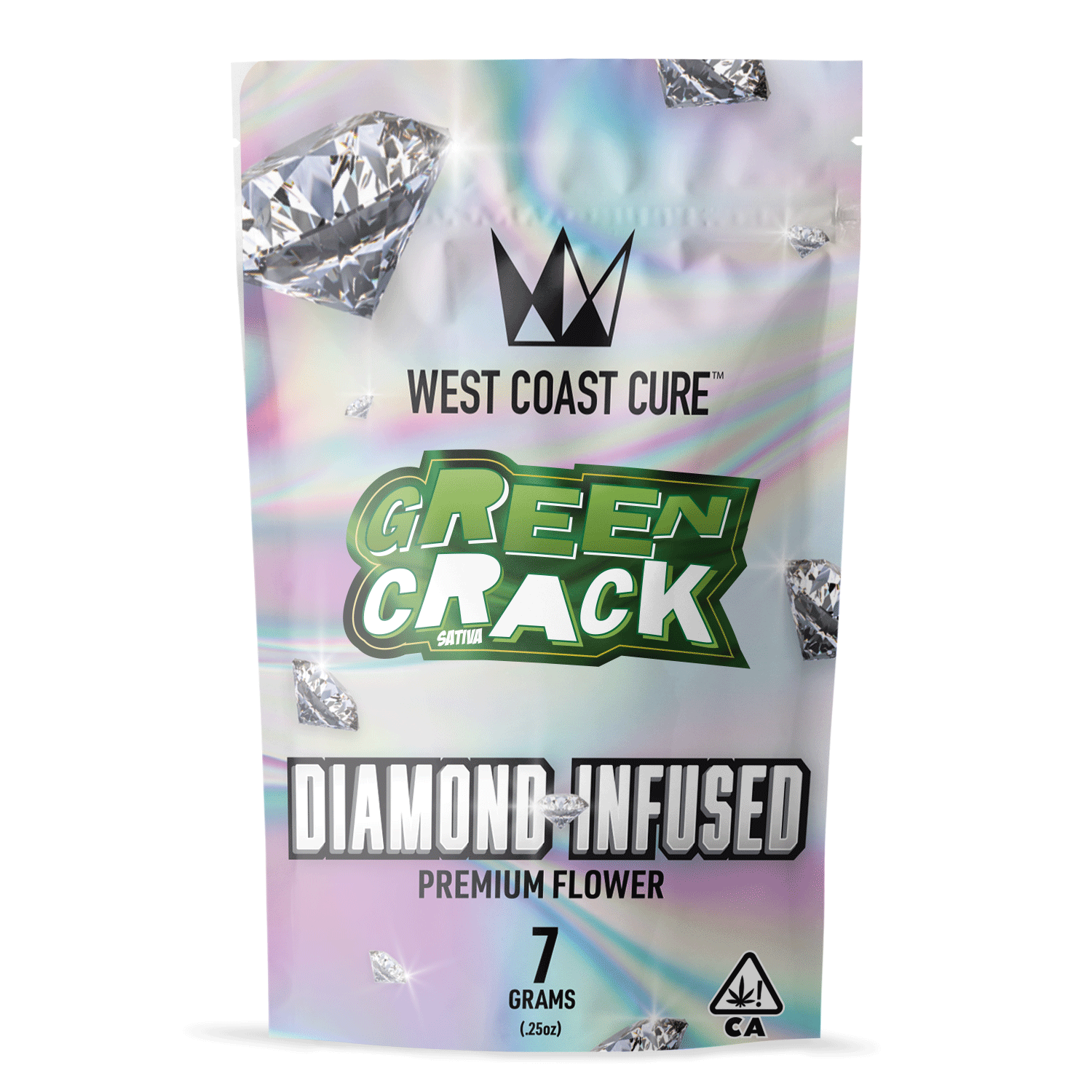 West Coast Cure Green Crack Infused 7G